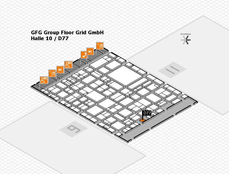 hallenplan euroshop